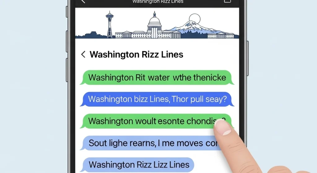💬 Short Washington Rizz Lines for Quick Texts