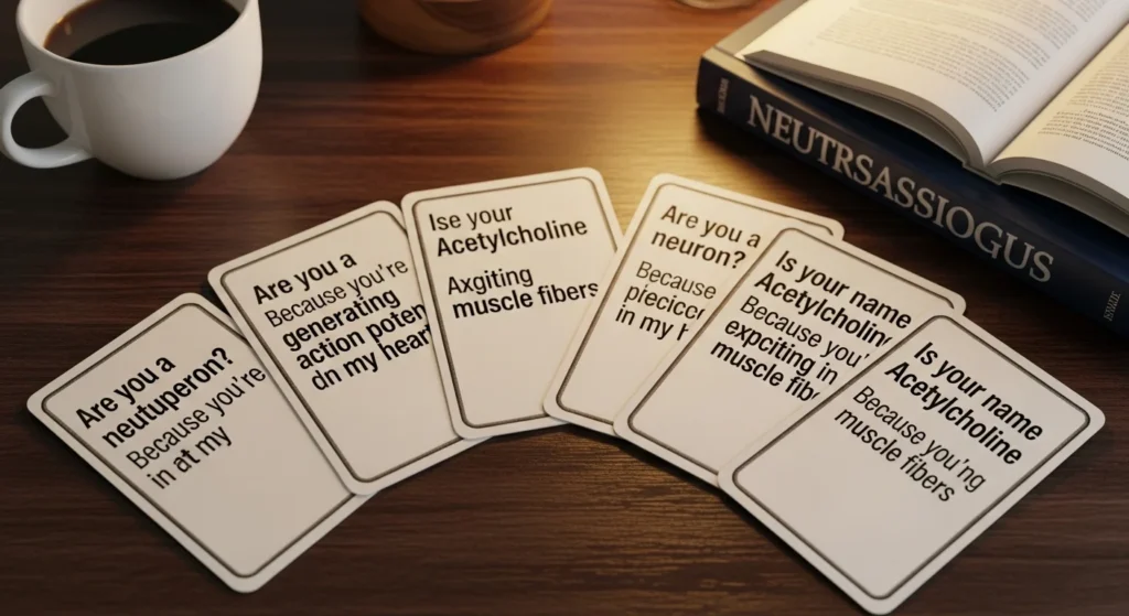 Smooth Academic Neuroscience Rizz Lines for Dating