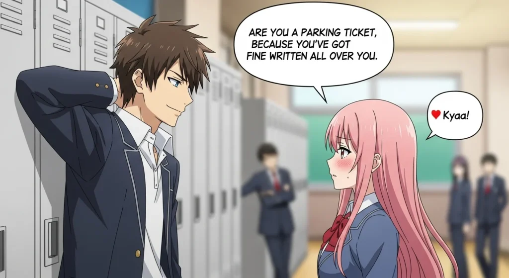 Smooth Anime Rizz Lines