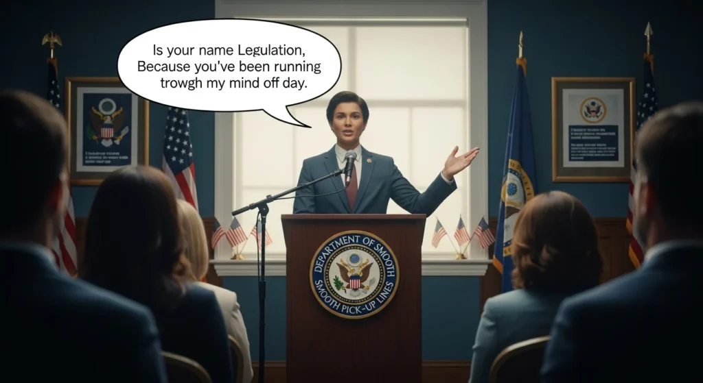 Smooth Government Pick Up Lines