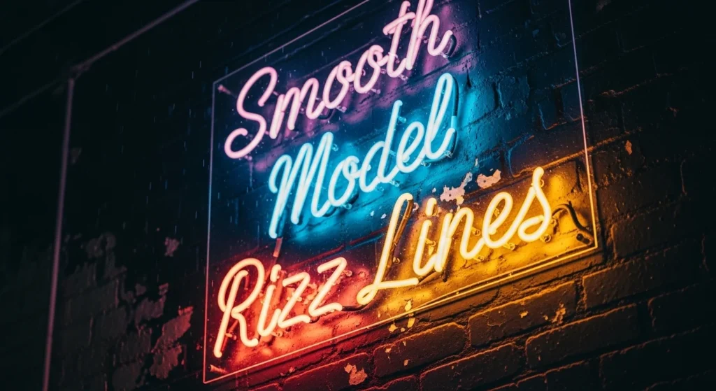 Smooth Model Rizz Lines