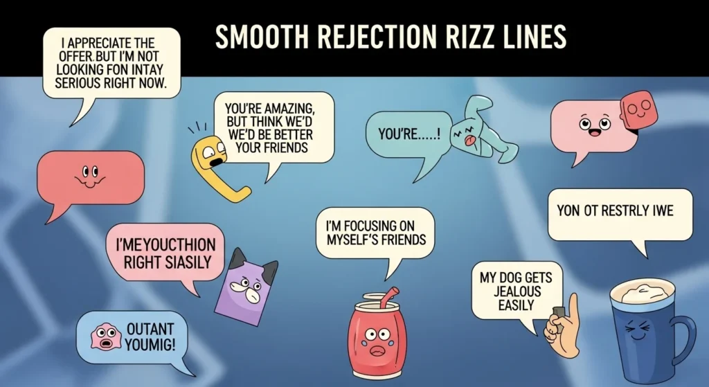 Smooth Rejection Rizz Lines
