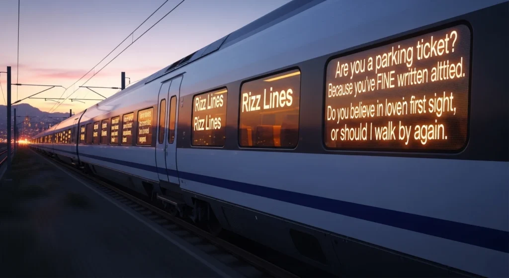 Funny Train Rizz Lines