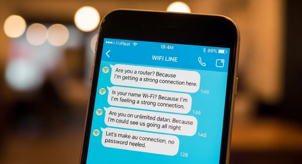 Smooth WiFi Pick Up Lines