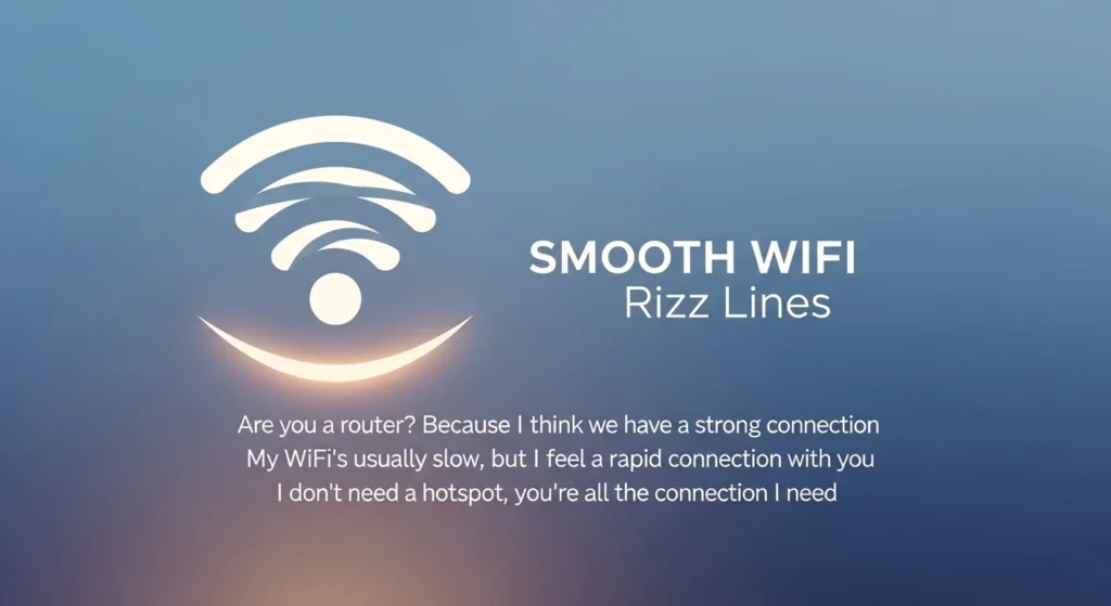 Smooth WiFi Rizz Lines (Subtle, Confident, Effortless)