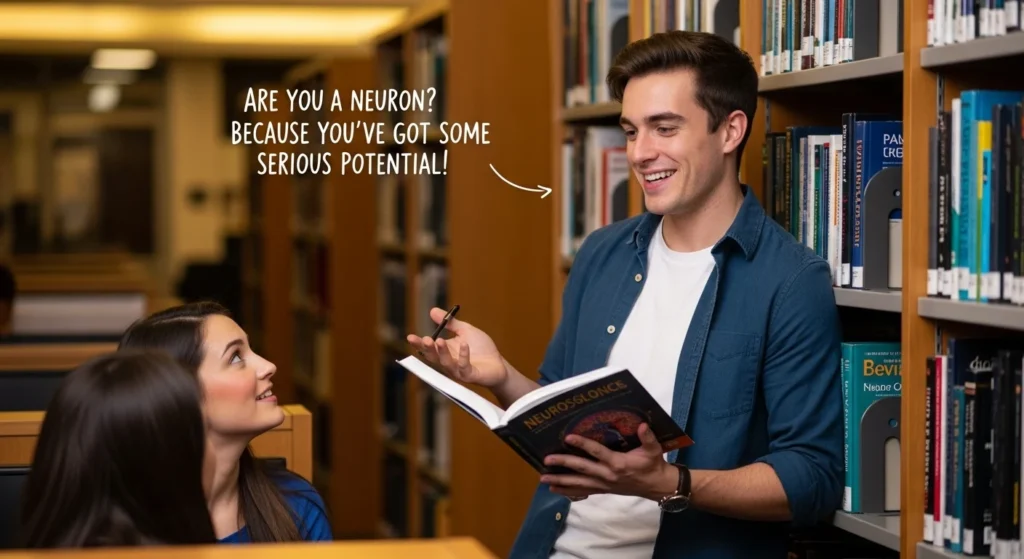 Study-Themed Neuroscience Rizz Lines for Students