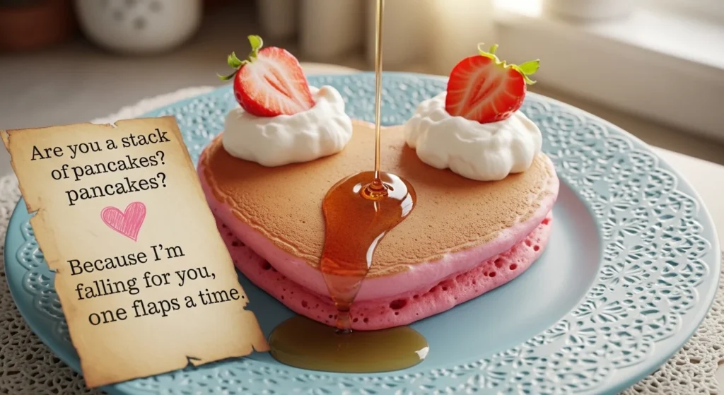 💕 Sweet & Soft Pancakes Rizz Lines for Innocent Flirting