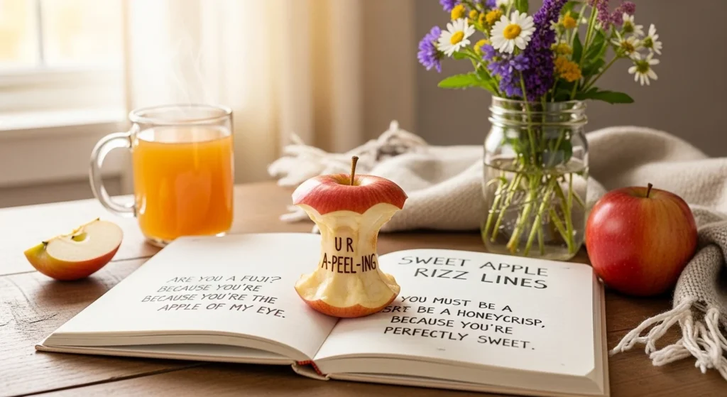 💕 Sweet Apple Rizz Lines for Soft Vibes