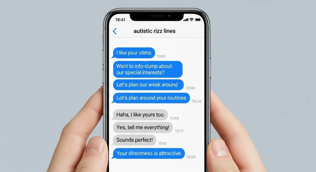Texting Autistic Rizz Lines for Easy Conversations