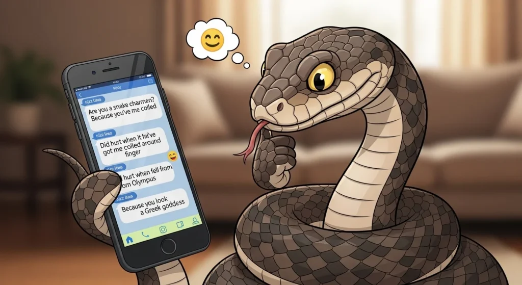 💬 Texting Snake Rizz Lines for Easy Chats