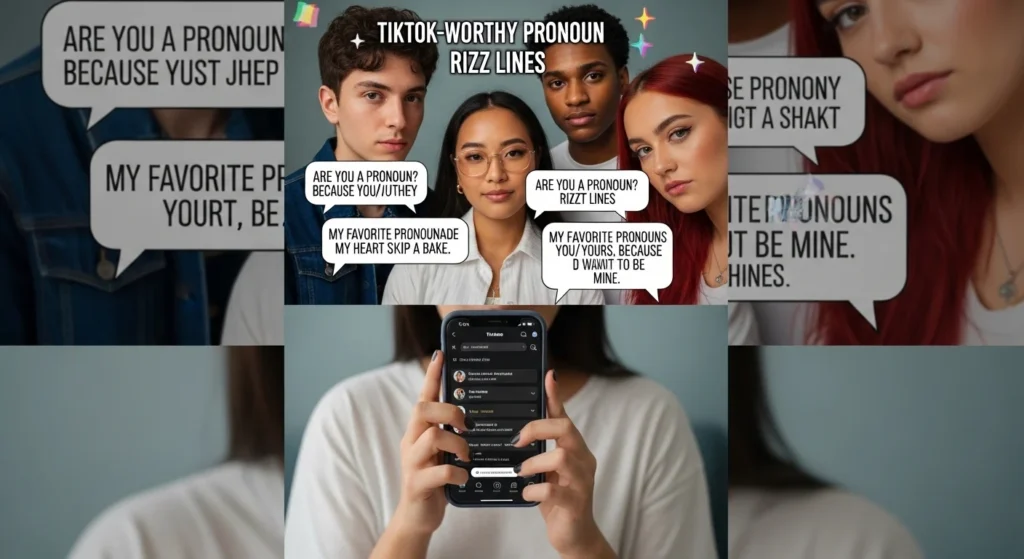 TikTok-Worthy Pronoun Rizz Lines
