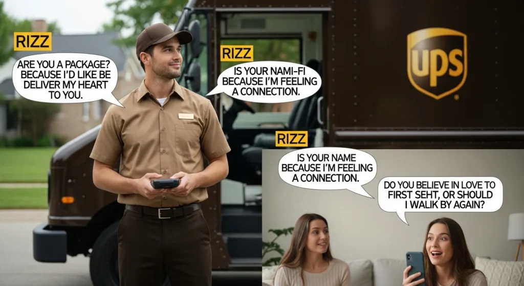 Viral-Worthy UPS Rizz Lines for TikTok