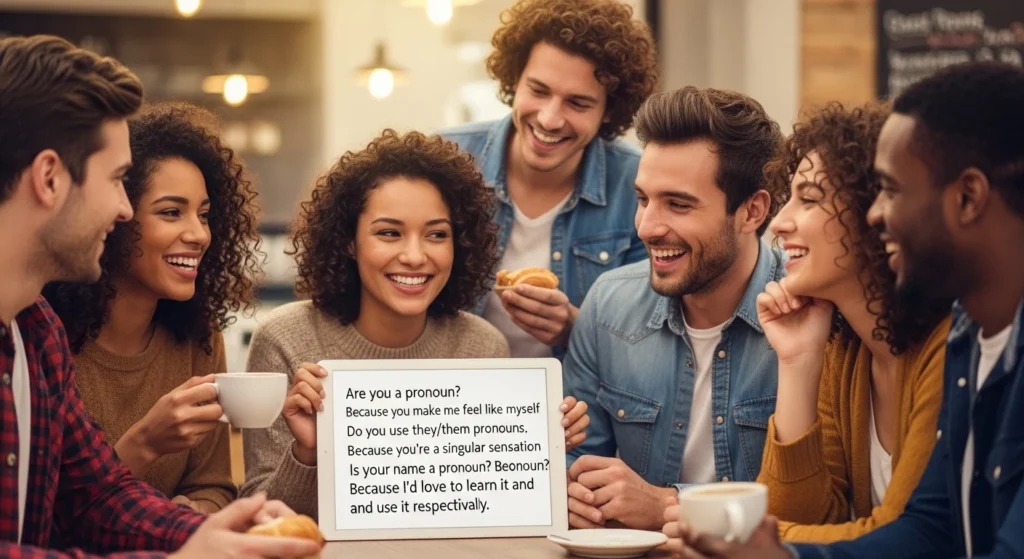 Wholesome Pronoun Rizz Lines That Feel Genuine