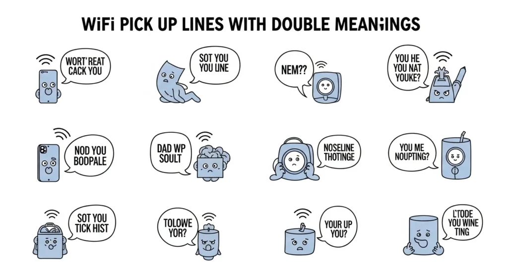 🔄 WiFi Pick Up Lines with Double Meanings