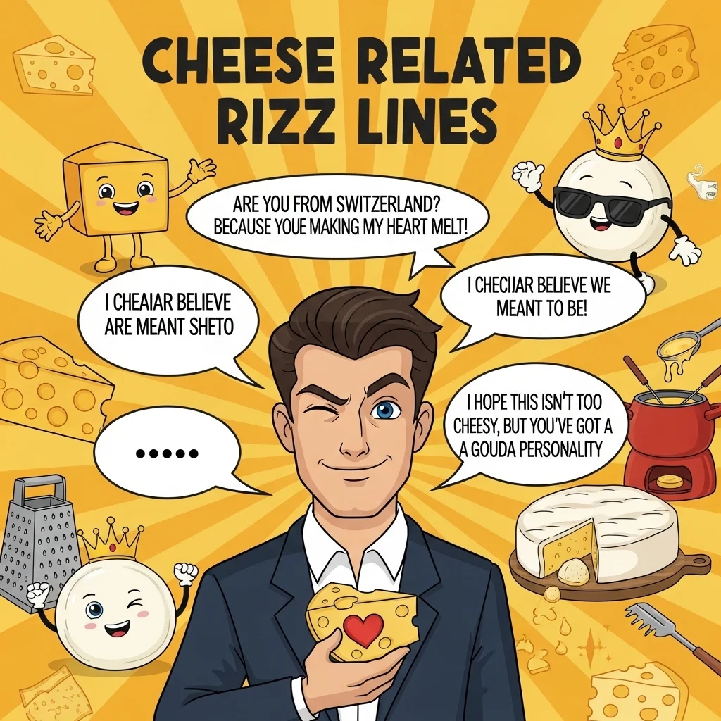 Cheese Related Rizz Lines