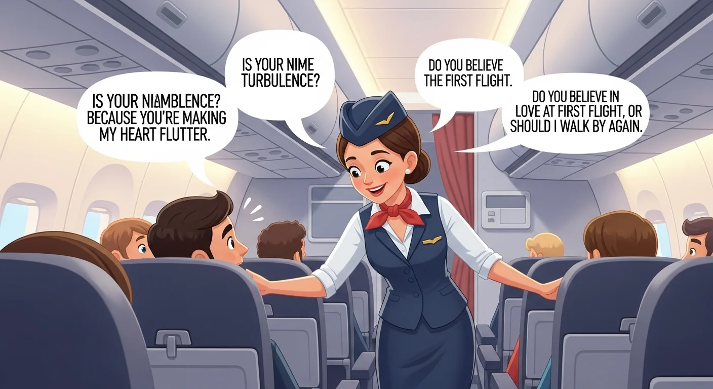 Flight Attendant Rizz Lines