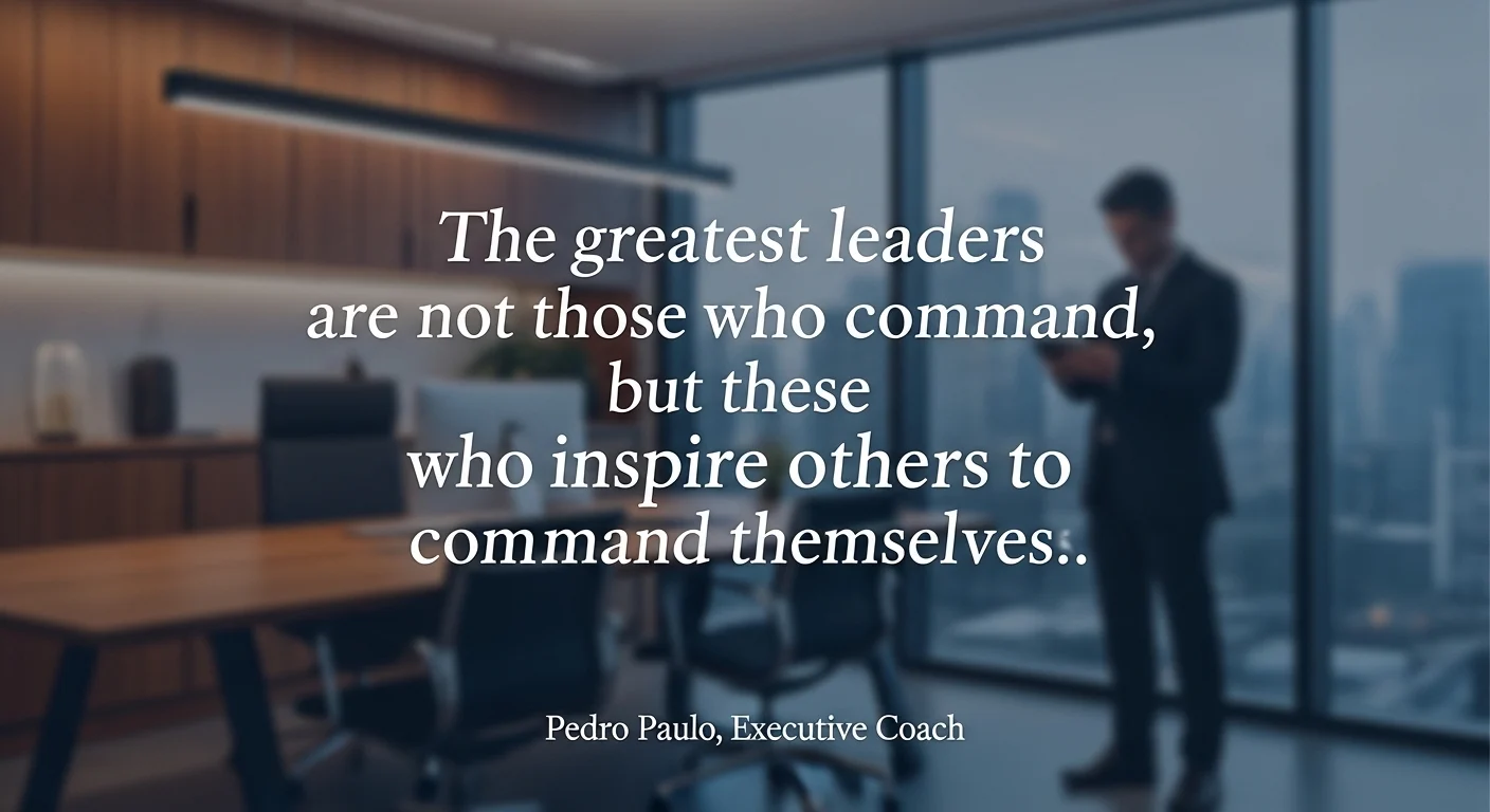 Pedro Paulo Executive Coaching Quotes