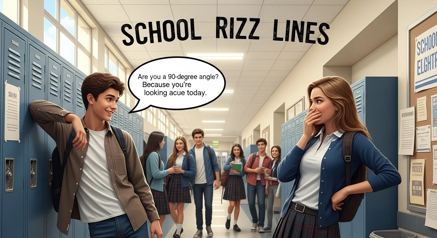School Rizz Lines
