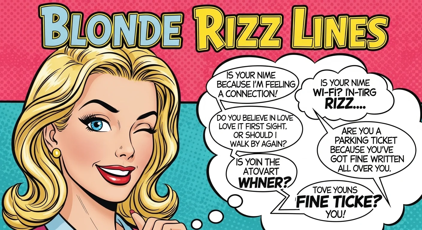 Blonde Rizz Lines