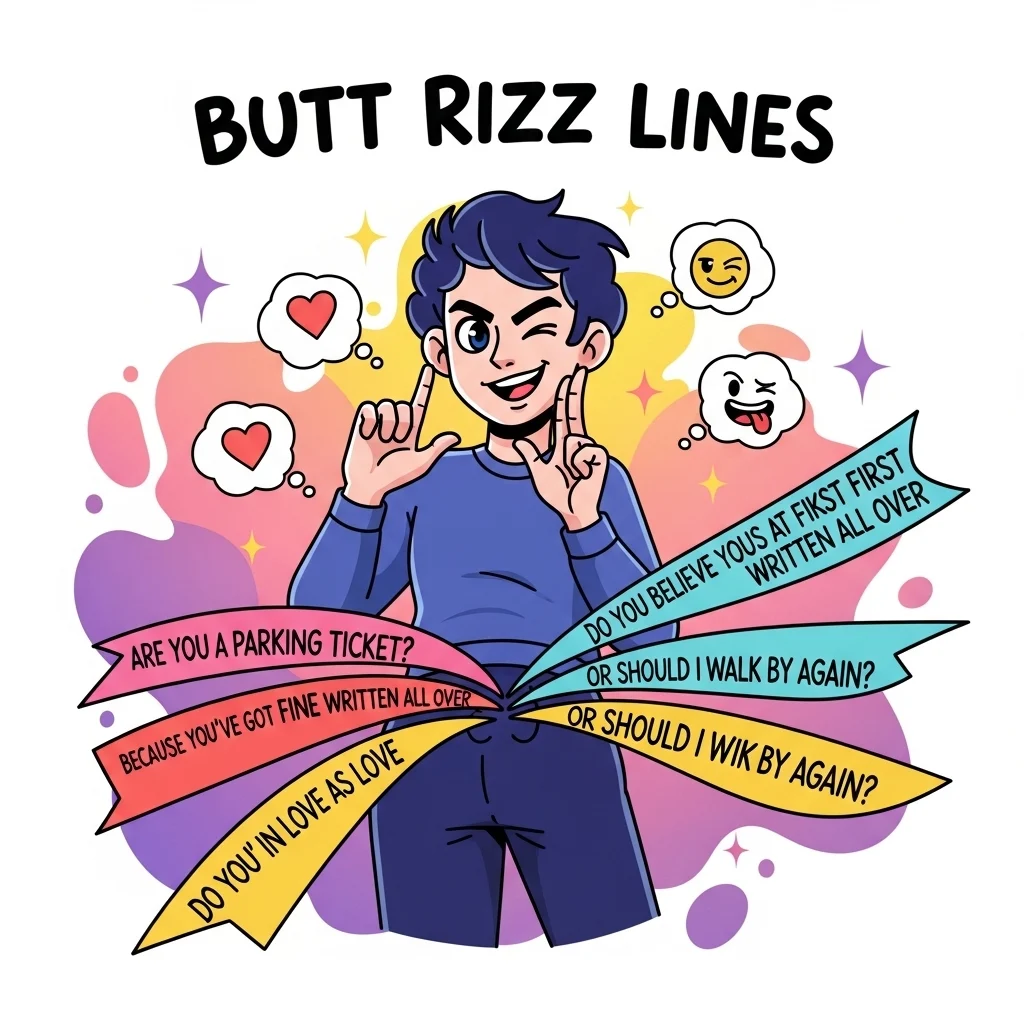 Butt Rizz Lines