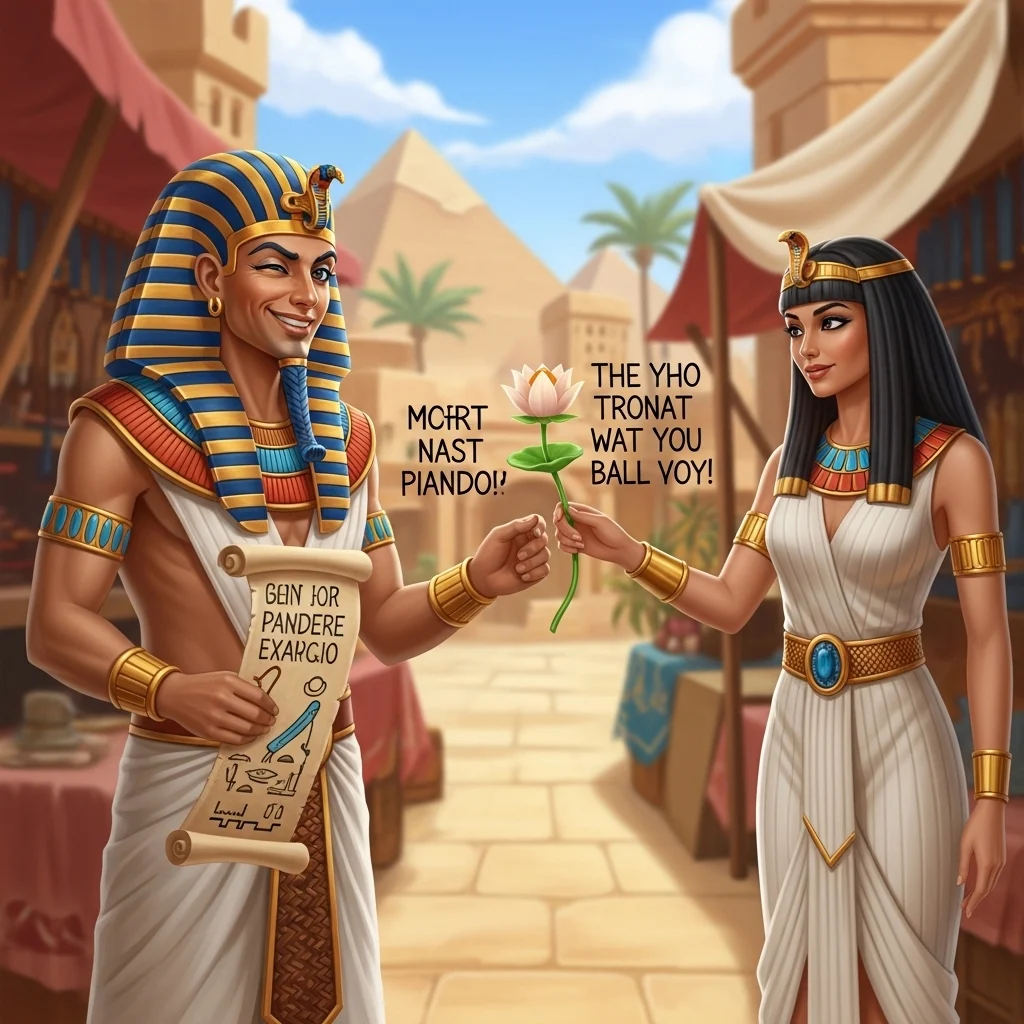 Egyptian Rizz and Pick Up Lines