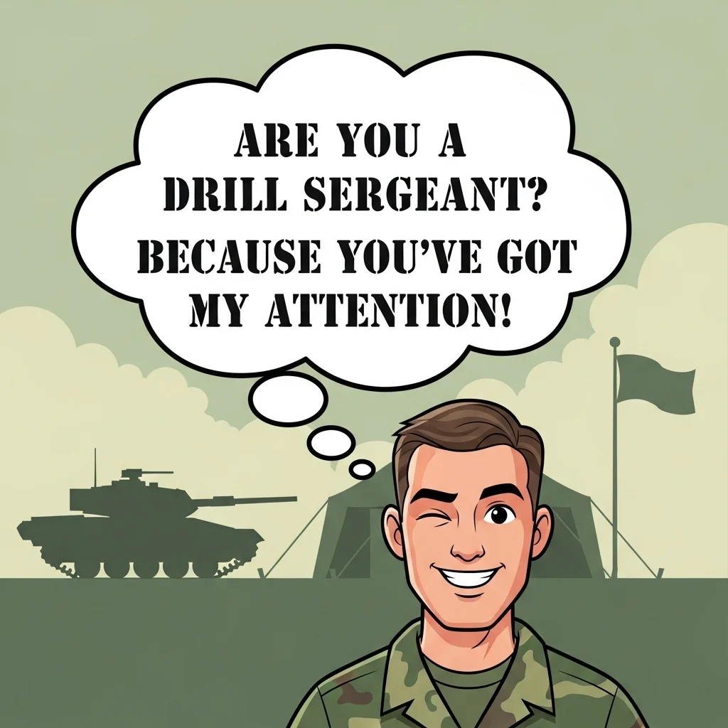 Military Pick Up Lines