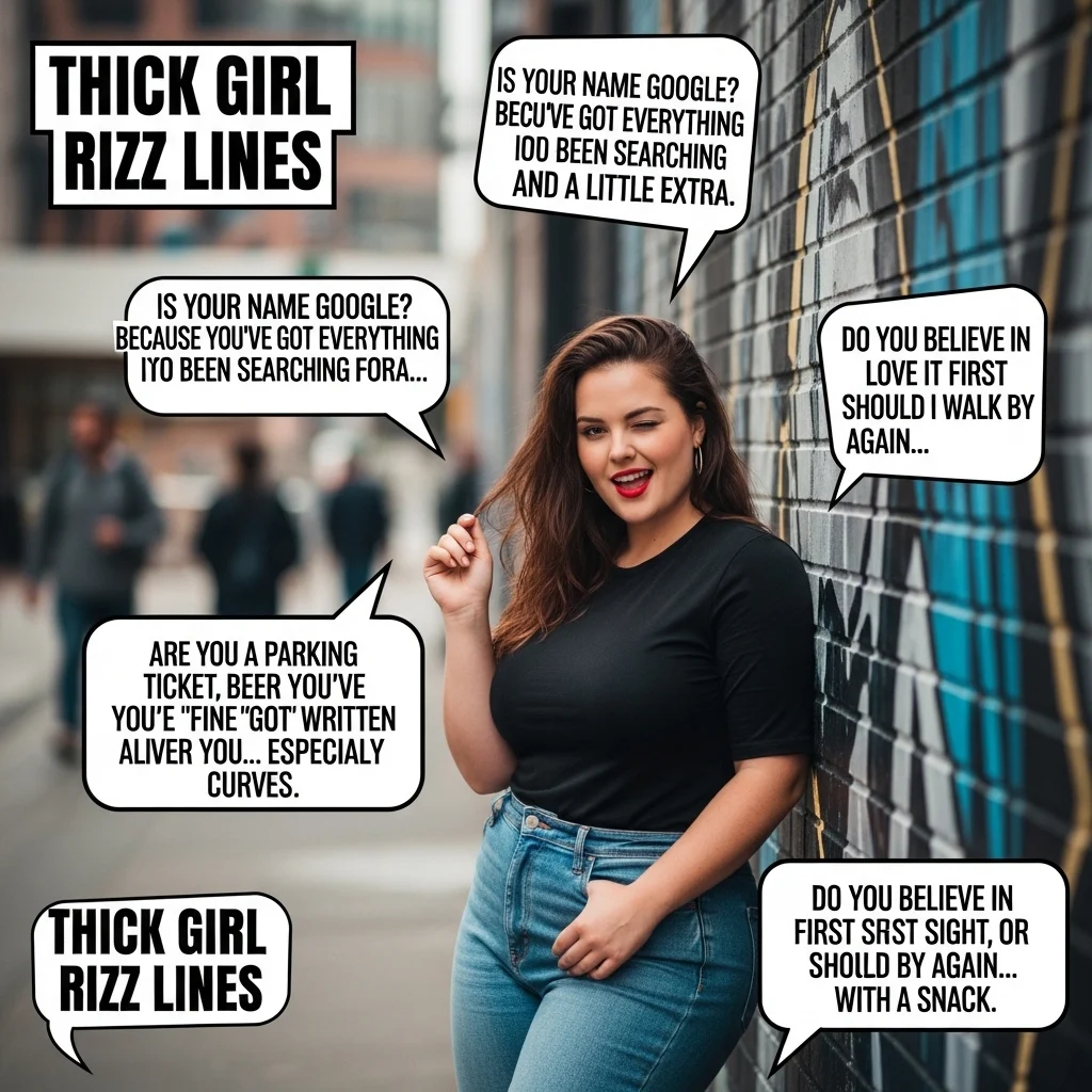 Thick Girl Rizz Lines