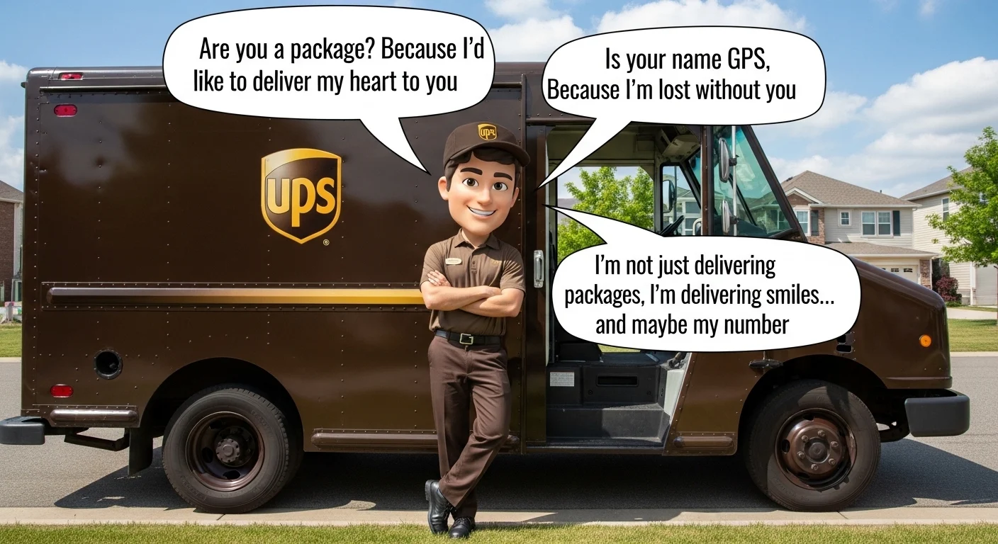 UPS Rizz Lines